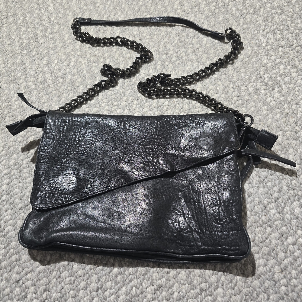 MAXON COLLECTION Italian Leather Crossbody Purse